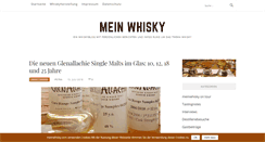 Desktop Screenshot of meinwhisky.com