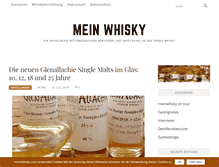 Tablet Screenshot of meinwhisky.com